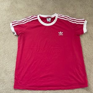Adidas striped tshirt